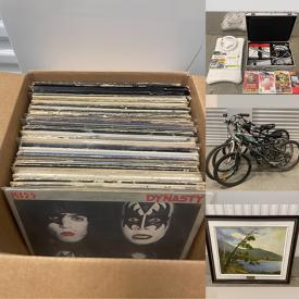 MaxSold Auction: This online auction features: Classic Rock Vinyl Collection, Huffy Spider-Man Scooter New, Fisher Price Kids Toys New, Baby Brezza Food Maker Like New, IKEA Hemnes Storage Shelf, Wii Gaming Bundle & Case and much more!