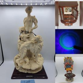 MaxSold Auction: This online auction features costume jewelry, collectible Barbies, art glass, depression glass, uranium glass, art pottery, Veronese statue, Satsuma urn, vinyl records, twin canopy bed frame, vintage porcelain dolls, small kitchen appliances and much more!