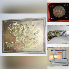 MaxSold Auction: This online auction features Canadian silver coins, Canadian stamps, fine china, 925 silver jewelry, music records, art books, photography supplies, art prints with COA, Danier purses, silk ties, comics, children’s toys, bicycles and much more!