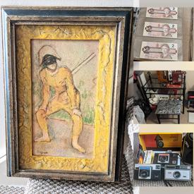 MaxSold Auction: This online auction features Coca-Cola collectibles, Canadian and US  currency, framed art, fine china, Hot Wheels, Marvel comics, bar stools, home decor, vintage sewing machines, rocking chair, vintage cameras and much more!