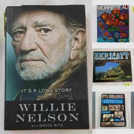 MaxSold Auction: This online auction features books such as autobiographies, non-fiction, art history, photography, home design, culture, history, nature and much more!