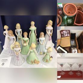 MaxSold Auction: This Charity/Fundraising online auction features studio pottery, puzzles, birthday girl statues, seasonal decorations, garden pots, fabric, children’s dishes, party supplies, barware, puppets, and much more!