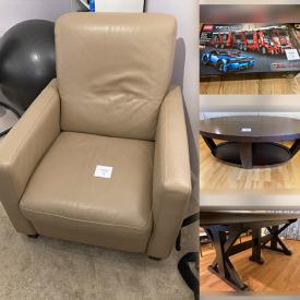 MaxSold Auction: This online auction features leather recliner, Legos, remote cars, kid\'s shoes, Chromebooks, toys, exercise bike, sewing cabinet, indoor sports arcade, ceramic holiday village, Hess toy trucks, wall heaters, action figures, Star Wars collectibles, sports cards, magic cards, iMac, TV, power shovel and much more!