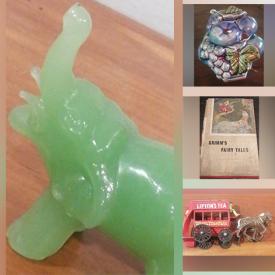 MaxSold Auction: This online auction features sports trading cards, Coca-Cola collectibles, vintage jade figurine, vintage blue fruit pottery, WWF collectibles, vintage books, vintage teacup saucers, comics, vintage beer coasters and much more!