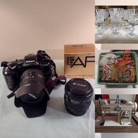 MaxSold Auction: This online auction features a ping pong table, la-Z- Boy recliners, side table, buffet & hutch, coffee table, dinnerware set, mirror, hanging lamps, projector, turntable, notebook, digital cameras, bench grinder, tools and much more!