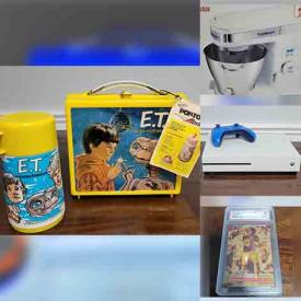 MaxSold Auction: This online auction features video game consoles & games, vintage model kits, puzzles, small kitchen appliances, wooden cars, vintage lunchbox, replica rings, sports trading cards and much more!