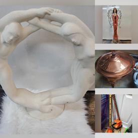 MaxSold Auction: This online auction features chain saws, Royal Haeger circle of love, art pottery, small kitchen appliances, fish tank, home water purifying system, vintage chest, office supplies and much more!