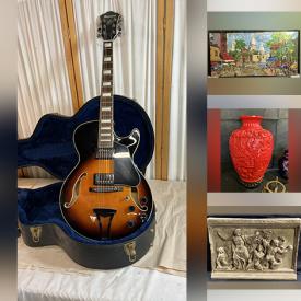 MaxSold Auction: This online auction features Mahogany coffee tables, buffet, vintage universal piano, ukulele, vintage telescope, Agate Geodes, Amethyst crystal, Acoustic guitar, Asian inspirational wall art, bicycle and much more!