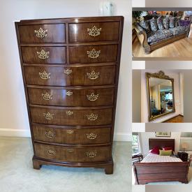 MaxSold Auction: This online auction features a China cabinet, nightstand, dresser, coffee table, armoire, dry sink, massager, mirror, lamps, wall art, telescope, office supplies, glassware, flatware, cleaning supplies, skis, yard tools and much more!