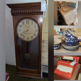 MaxSold Auction: This online auction features Christmas decorations, Hardware tools, kids’ bicycle, trunk storage, dresser, shelf, piano and stool, kitchen cabinet, farm equipment, washer and wooden cabinet. Includes cupboard, hog clipper, sewing machine, Formica panels, pump organ and conveyor parts. Also includes oil lamps, doll and doll clothing, chest and frames, children’s furniture, chair and rocker, books, Oak wall clock, movie projector, metal table, leaded glass panels, linens, kids piano, Chinaware collection and much more!