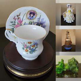 MaxSold Auction: This online auction features items such as Honor Society Award, Rose Night light, Beer Stein, House Canister, Kitchen utensils, Achievements awards, Glass plates, Teacups and much more!