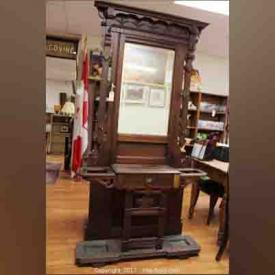 MaxSold Auction: This popular MaxSold online auction in St. Thomas features many amazing decorative items ranging from old clocks to a sculpted metal knight! This estate sale also contains great collections of jewelry, religious items, wood sleighs, swords, walking sticks and art pieces!