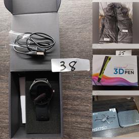 MaxSold Auction: This online auction features items like heated socks, USB chargers, wireless headsets, 3D pens, hand warmers, jackets, electric cigars, fitness trackers, wifi endoscopes, a projector, winter hats and much more!