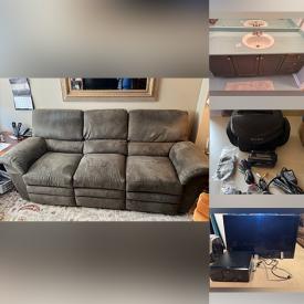 MaxSold Auction: This online auction features kitchen gadgets, vases, baking stones, barware, Ikea office furniture, water play table, pet products, costume jewelry, bedding, women’s clothing, camera & lenses, La-Z-Boy Double Recliner Sofa and much more!