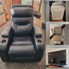 MaxSold Auction: This online auction features furniture such as a chair lift, theater recliner, patio furniture, Keter storage, wire storage shelves, rolling tool chest, TV stand, entertainment center, brown leather sofa and others, kitchenware, small kitchen appliances, rugs, decor, seasonal decor, Revereware, seasonal decor, electronics, Baby Lock sewing machine, vintage Tonka trucks, Furbies and other toys, office supplies, hand tools, pet supplies, antique iron wheel, wheelbarrow, ladders, antique sleds, costume jewelry and much more!