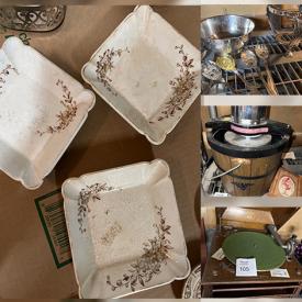 MaxSold Auction: This online auction features vintage items such as trays, mini fgurines, hand-carved table, Victorola, porcelain dolls, and auto supplies, baby items, small kitchen appliances, children’s books, pet products and much more!