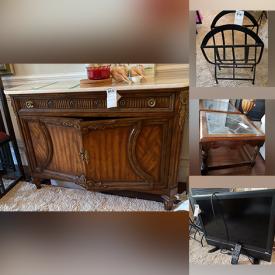 MaxSold Auction: This online auction features items such as Coffee Table, Entertainment Unit, Bedding,  Coffee Maker, Sony CD, DVD Player, End Tables, Stereo Receiver and much more!