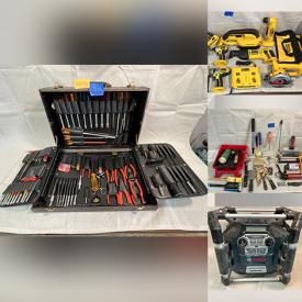 MaxSold Auction: This online auction features electrical & telecom tool kit, power tools, pancake compressor, inspection camera, chain hoist, chainsaw, hand tools, woodworking tools, yard trimmer, bench vises, painting tooland much more!