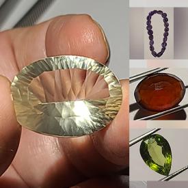MaxSold Auction: This online auction features a variety of stone pieces like opals, rose quartz, ruby, pearls, tourmaline, quality Sapphire, costume jewelry and much more!