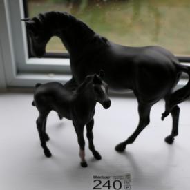 MaxSold Auction: This online auction features Beswick horses, tea trolley, daffodil flatware, dresser with mirror and matching nightstand, barometer, corner china cabinet, crystal, depression glass, dining room table and chairs, vacuum and carpet shampooer, book cases, numbered print, vintage chair, carnival glass, Corning and Pyrex, very old pendant watch, tea pots, Tupperware, teak cabinet, East Lake chair, hand crafted wood pieces, unique wood cabinets, crafting supplies, sewing table, Reliable doll, model trains, different types of clocks, violin and bow, antique tools, horse bits and much more!