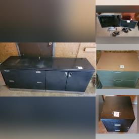 MaxSold Auction: This online auction features items such as  Mower Tractor, Cabinet, Desk Lamps, Computer Monitors, Filing Cabinet, Printer, Candy Floss Machine, Electrical Wires, windows and much more!