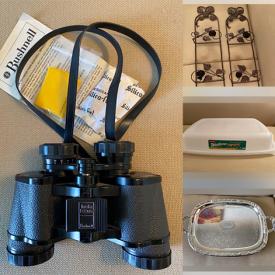 MaxSold Auction: This online auction features items such as Wedding Album, Binoculars, plate holders, tray, Fax -Phone, NetBox Explorer, play tunnel and much more!