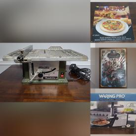 MaxSold Auction: This online auction features Bobby Orr, Brayden Point, Taylor Hall, Wayne Gretzky and other sports cards, Beatles, Madonna, Bangles and other music, Makita table saw, dish heater, puzzles, solar kit, Ed Belfour micro jersey, small kitchen appliances, serving ware and much more!