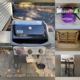 MaxSold Auction: This online auction features a Weber grill, large wine rack, AeroNest lounger, Henry Disston and Sons hand saw, books, Vizio tv, signed artwork, Lladro pieces, Swarovski napkin rings, entertainment unit, Lennox collection and much more!