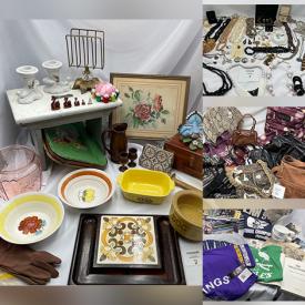 MaxSold Auction: This online auction features vintage dolls, Lenox, antique books, kitchenware, costume jewelry, handbags, office supplies, men’s and women’s clothing, sports memorabilia, Christmas decor, DVDs and much more!