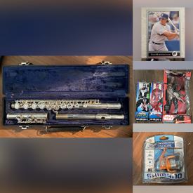 MaxSold Auction: This online auction features baseball cards, Shimano reel, car radio, action figures and more!