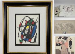MaxSold Auction: This online auction features artwork such as original lithographs, original etchings, and watercolours, antique hand-drawn maps, books and much more!