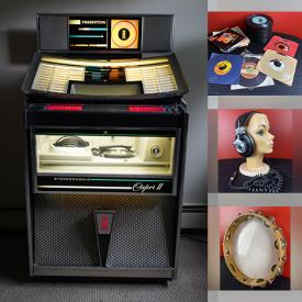 MaxSold Auction: This online auction features vinyl LPs such as Louis Armstrong, Drive-By Truckers, Lucinda Williams and Metallica, coffee table books, stereo amps, speaker systems, musical instruments, and much more!