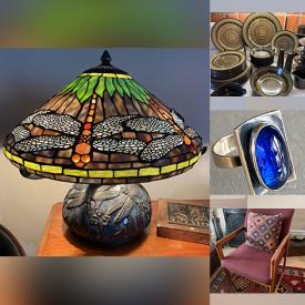 MaxSold Auction: This online auction features fine china, Limoges, Lladro, wooden carousel horse, glassware, kitchenware, antique child’s desk, drop leaf side table, balloon back chairs, sailing ship decor, Star Wars collectibles and much more!