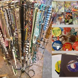 MaxSold Auction: This online auction features vintage items such as comic books, records, jewelry and more!