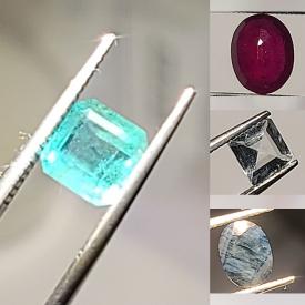 MaxSold Auction: This online auction features loose gemstones such as sapphires, emeralds, rubies, aquamarine, tourmalines, citrines, amethyst, quartz and much more!