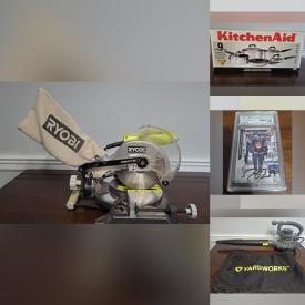 MaxSold Auction: This online auction features NIB kitchen appliances & items, candles, puzzles, RC car, yard tools, CDs, sports trading cards, sports collectibles, power tool and much more!