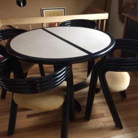 MaxSold Auction: This online auction features Dinette Table And Chairs, a Sectional, Sofa, Asian Chest, Artwork, Stone Cube End Table and much more!