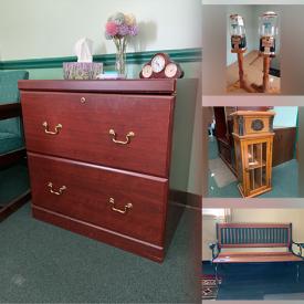 MaxSold Auction: This online auction features coke machines, artwork, fish tank, bookshelves, coffee tables, wardrobe, credenza, file cabinet, stair climber and more!!!