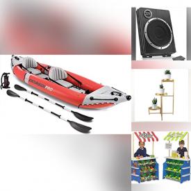 MaxSold Auction: This online auction features NIB items such as bounce house, inflatable kayak, computer desks, patio umbrellas, saucer tree swing, shelving units, 3D printer, kids lemonade stand, outdoor planter, pressure cleaner, hedge trimmer, directors chairs, sheets and much more!