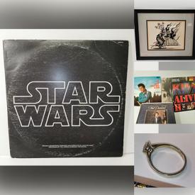 MaxSold Auction: This Charity/Fundraising Online auction features Star Wars collectibles, Indigenous artworks, stamps, sports trading cards, Robert Bateman print, DVDs, art pottery, vinyl records, jewelry, Pokémon trading cards, world coins and much more!