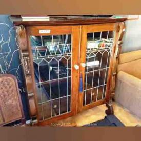 MaxSold Auction: This online auction features Brazilian art on canvas, Vintage Dresser, Kaufman of Collingwood wooden wall units, Pig skin lacquered drop leaf trolley, Bissell Shampooer, copper and clay pots, brass horns, leaded glass doors wood cabinet and much more!