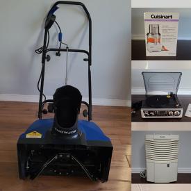 MaxSold Auction: This online auction features Nintendo games, new Roscher serving set, cake pan, kitchen appliances, electric wine set, bakeware set, electric snow thrower, tools, vacuum, dehumidifier, puzzle, sign boards, trading cards and much more.