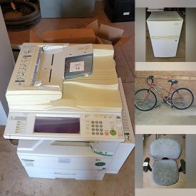 MaxSold Auction: This online auction features items such as Kitchen Utensils, cabinets, Tissue Roll dispensers, Table lamps, Filing cabinets, Printers, Office chairs, Mini Refrigerators, Interior doors, Kids\' Cycle and much more!