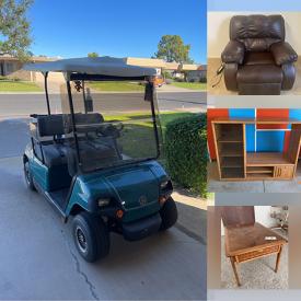 MaxSold Auction: This online auction features Yamaha golf cart, electric recliners, vintage end tables, twin beds, vacuums and much more!