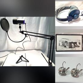 MaxSold Auction: This online auction features signed wall art, Canadian ephemera, collector stamps, new items such as cosmetics, weighted blanket, kitchenware, binoculars, and streaming accessories, Swarovski jewelry, vinyl LPs and much more!