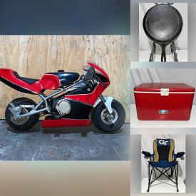 MaxSold Auction: This online auction features cast iron cookware, fishing gear, new restroom dispensers, exercise equipment, mini fridge, ladders, storage shelving, camping gear, copperware, toolboxes and much more!