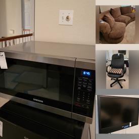 MaxSold Auction: This online auction features items such as Samsung Microwave, Refrigerator, Curved Sofa, Office Chair, Game Table, TV, Shelf Cabinet, Art, Mirror, CDs, Paper Shredder, Laminate Bookcase, Desk, Chair, Monitor and much more!