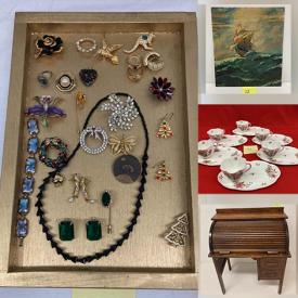 MaxSold Auction: This online auction features items such as jewelry, painting, vintage china set, Antique & Vintage items, Clothing and much more!