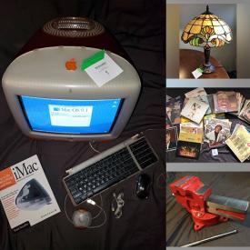 MaxSold Auction: This online auction features items such as Lamps, Rollerblades, Electronics, Stamps, Clothes and more!