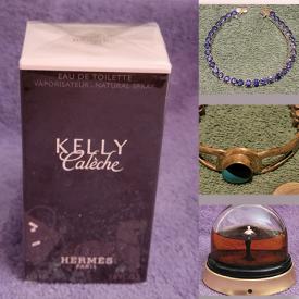 MaxSold Auction: This online auction features NIB & opened perfumes, vintage sterling jewelry, watches and much more!